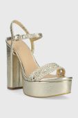 Сандалі Guess GABELLE колір золотий FL6GLL ELE03 Сандалі Guess GABELLE колір золотий FL6GLL ELE03