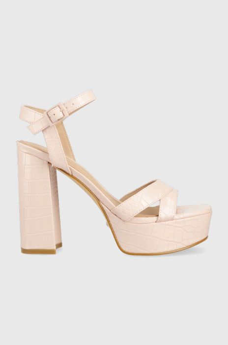 Сандалі Guess ZELINA колір рожевий FL6ZLI PEL03 Сандалі Guess ZELINA колір рожевий FL6ZLI PEL03