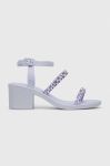Сандалі Melissa MELISSA GLOWING HEEL AD колір фіолетовий Сандалі Melissa MELISSA GLOWING HEEL AD колір фіолетовий