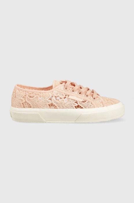 Кеди Superga 2750 MACRAME жіночі колір рожевий S81219W Кеди Superga 2750 MACRAME жіночі колір рожевий S81219W