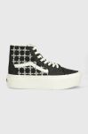 Кеди Vans SK8-Hi Tapered Stackform жіночі колір сірий VN0A5JMKBMA1 VN0A5JMKBMA1-BLACK