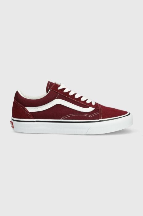 Кеди Vans Old Skool жіночі колір бордовий Кеди Vans Old Skool жіночі колір бордовий