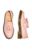 Шкіряні мокасини Dr. Martens Adrian жіночі колір рожевий на плоскому ходу DM22760329