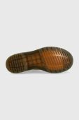 Шкіряні черевики Dr. Martens 1460 Pascal жіночі колір бежевий на плоскому ходу DM26802292 DM26802292-Parchment
