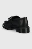 Шкіряні мокасини Dr. Martens Adrian Mono жіночі колір чорний на плоскому ходу DM30637001 Шкіряні мокасини Dr. Martens Adrian Mono жіночі колір чорний на плоскому ходу DM30637001