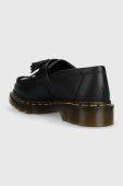 Мокасини Dr. Martens Vegan Adrian жіночі колір чорний на плоскому ходу DM30744001