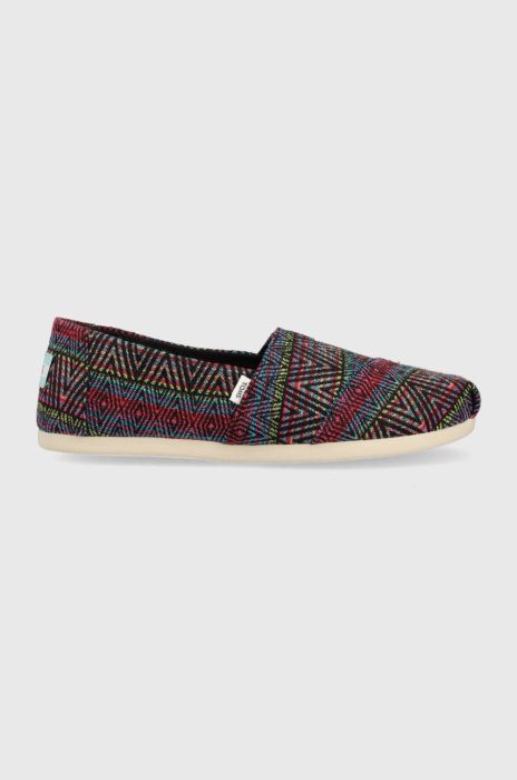Еспадрилі Toms Alpargata 10019693 колір барвистий Еспадрилі Toms Alpargata 10019693 колір барвистий