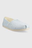 Еспадрилі Toms Alpargata 10019660 колір блакитний Еспадрилі Toms Alpargata 10019660 колір блакитний
