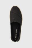 Еспадрилі Toms Alpargata Rope колір чорний 10019670 Еспадрилі Toms Alpargata Rope колір чорний 10019670