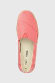 Еспадрилі Toms Alpargata Rope колір рожевий 10019799