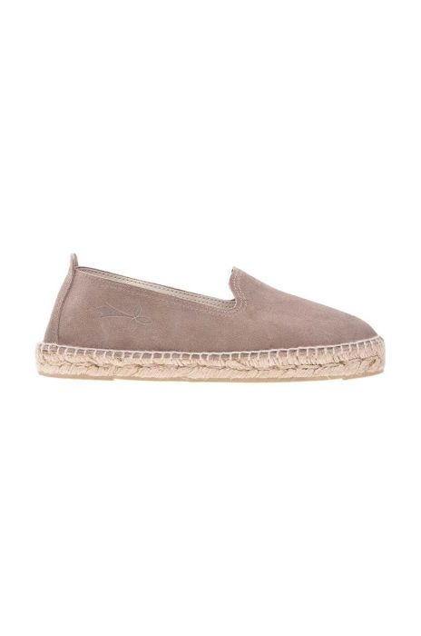 Замшеві еспадрилі Manebi Flat Espadrilles колір коричневий W 1.9 N0 Замшеві еспадрилі Manebi Flat Espadrilles колір коричневий W 1.9 N0