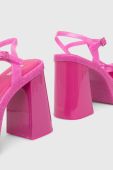 Сандалі Melissa MELISSA PARTY HEEL AD колір рожевий M.33818.AH871 Сандалі Melissa MELISSA PARTY HEEL AD колір рожевий M.33818.AH871
