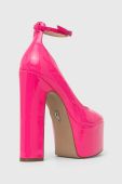 Туфлі Steve Madden Skyrise колір рожевий на платформі SM11002238 Туфлі Steve Madden Skyrise колір рожевий на платформі SM11002238