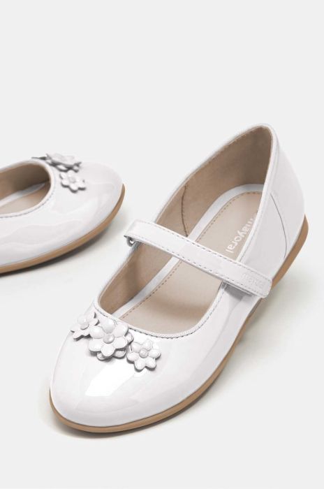 Дитячі балетки Mayoral колір білий (2961282) Дитячі балетки Mayoral колір білий (2961282)