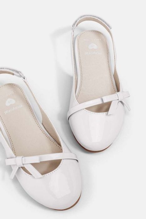 Дитячі балетки Mayoral колір білий (3113034) Дитячі балетки Mayoral колір білий (3113034)