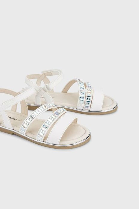 Дитячі сандалі Mayoral колір білий (3014128) Дитячі сандалі Mayoral колір білий (3014128)
