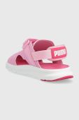 Дитячі сандалі Puma Puma Evolve Sandal AC PS колір рожевий Дитячі сандалі Puma Puma Evolve Sandal AC PS колір рожевий