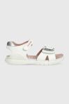 Дитячі шкіряні сандалі Biomecanics колір білий (3028194)
