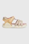 Дитячі шкіряні сандалі Biomecanics колір бежевий (3045161)