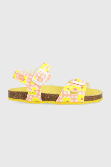 Дитячі сандалі Agatha Ruiz de la Prada колір жовтий (3123162) Дитячі сандалі Agatha Ruiz de la Prada колір жовтий (3123162)