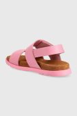Дитячі шкіряні сандалі Camper колір рожевий (3216729) Дитячі шкіряні сандалі Camper колір рожевий (3216729)