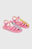 Дитячі шкіряні сандалі Camper колір рожевий (3201283)
