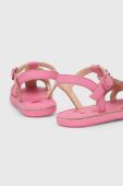 Дитячі шкіряні сандалі Camper колір рожевий (3201283)