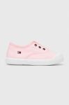 Дитячі кеди Tommy Hilfiger колір рожевий (3031190)