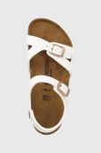 Дитячі сандалі Birkenstock Rio колір білий Дитячі сандалі Birkenstock Rio колір білий