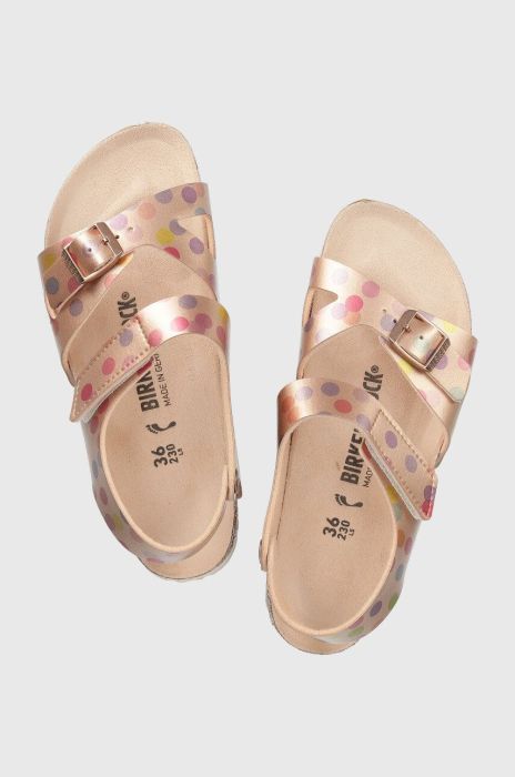 Дитячі сандалі Birkenstock Colorado колір бежевий Дитячі сандалі Birkenstock Colorado колір бежевий