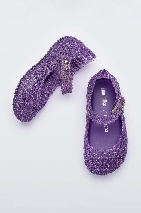 Дитячі балетки Melissa колір фіолетовий (3036008)
