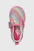 Дитячі кеди Vans TD Slip On V CTHR CHBD MBLUE колір барвистий