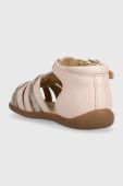 Дитячі шкіряні сандалі Pom D'api колір рожевий (3207365) Дитячі шкіряні сандалі Pom D'api колір рожевий (3207365)