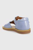 Дитячі шкіряні сандалі Pom D'api колір блакитний (3247806) Дитячі шкіряні сандалі Pom D'api колір блакитний (3247806)