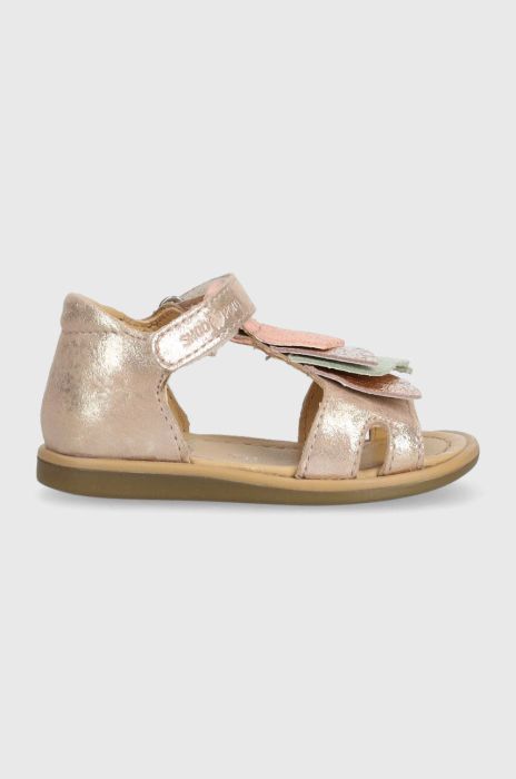 Дитячі шкіряні сандалі Shoo Pom колір рожевий (3207442) Дитячі шкіряні сандалі Shoo Pom колір рожевий (3207442)