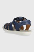 Дитячі шкіряні сандалі Shoo Pom колір блакитний (3279351)