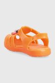 Дитячі сандалі Crocs ISABELLA CHARM SANDAL колір помаранчевий Дитячі сандалі Crocs ISABELLA CHARM SANDAL колір помаранчевий