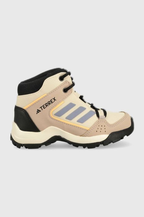 Дитячі черевики adidas TERREX TERREX HYPERHIKER M колір бежевий Дитячі черевики adidas TERREX TERREX HYPERHIKER M колір бежевий