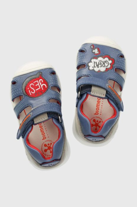 Дитячі шкіряні сандалі Biomecanics колір блакитний (3019503) Дитячі шкіряні сандалі Biomecanics колір блакитний (3019503)