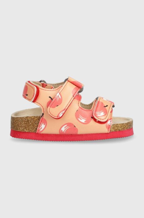 Дитячі сандалі United Colors of Benetton колір помаранчевий Дитячі сандалі United Colors of Benetton колір помаранчевий