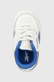 Дитячі шкіряні кросівки Reebok Classic CLUB C REVENGE колір білий