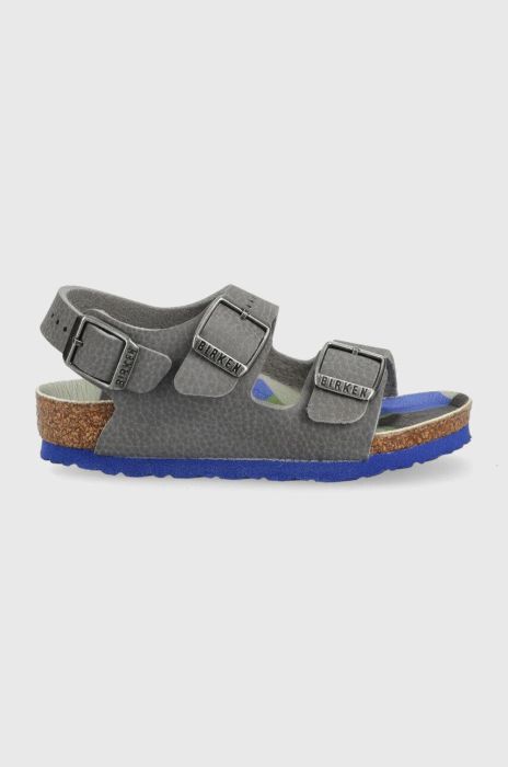 Дитячі сандалі Birkenstock Milano колір сірий Дитячі сандалі Birkenstock Milano колір сірий