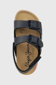 Дитячі сандалі Pepe Jeans Bio Double колір синій Дитячі сандалі Pepe Jeans Bio Double колір синій