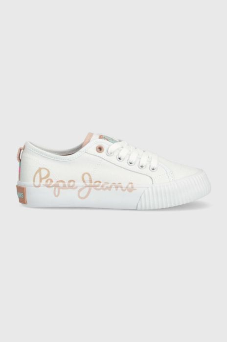 Дитячі кеди Pepe Jeans колір білий (3052571)
