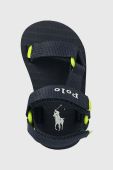 Дитячі сандалі Polo Ralph Lauren колір синій Дитячі сандалі Polo Ralph Lauren колір синій