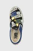 Дитячі кеди Vans Classic Slip On VR3 HPPY DKPRP колір блакитний