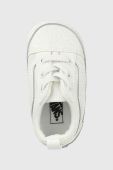 Черевики для немовля Vans IN Old Skool Crib GLTR WHITE колір білий Черевики для немовля Vans IN Old Skool Crib GLTR WHITE колір білий