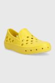 Дитячі кеди Vans UY Slip On TRK ALSN PSHFR колір жовтий