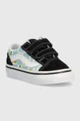 Дитячі кеди Vans TD Old Skool V MELT BLKML колір барвистий