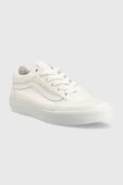 Дитячі кеди Vans JN Old Skool GLTR WHITE колір білий Дитячі кеди Vans JN Old Skool GLTR WHITE колір білий